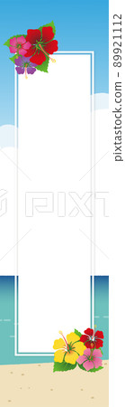 Summer image web banner design 160x600 size compatible 89921112