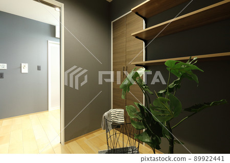 Designer's house Fashionable dressing room Designer's house Fashionable dressing room 89922441