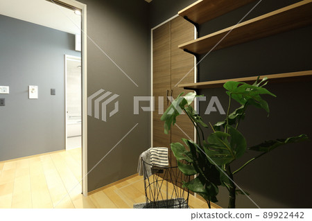 Designer's house Fashionable dressing room Designer's house Fashionable dressing room 89922442