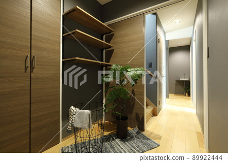 Designer's house Fashionable dressing room 89922444