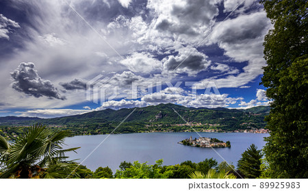 Lake Orta in Orta san Giulio, italy Lake Orta in Orta san Giulio, italy 89925983