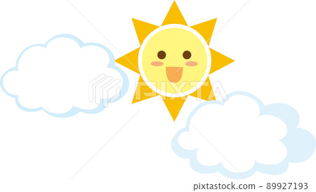 Sun and clouds Sun and clouds 89927193