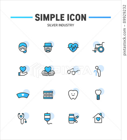Easy to use simple silver icon 09 Easy to use simple silver icon 09 89929232