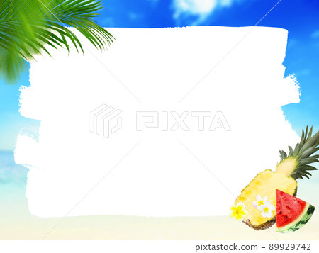 Tropical background material 89929742