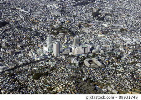 上大岡站附近的京濱急行鳥瞰圖 89931749