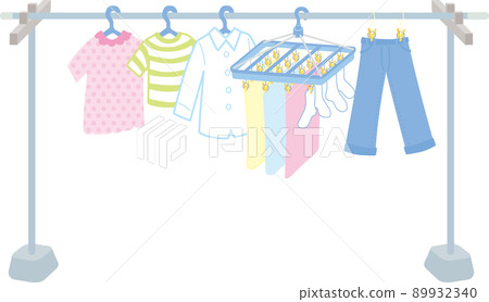 Laundry_drying outside Laundry_drying outside 89932340