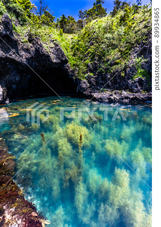 [Sado, Niigata Prefecture] Blue cave Kotoura, a huge cave group created by waves 89934865