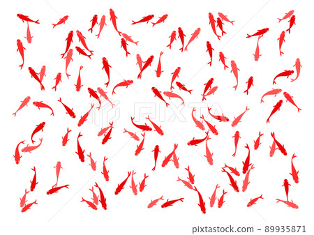 金魚圖案背景圖 89935871