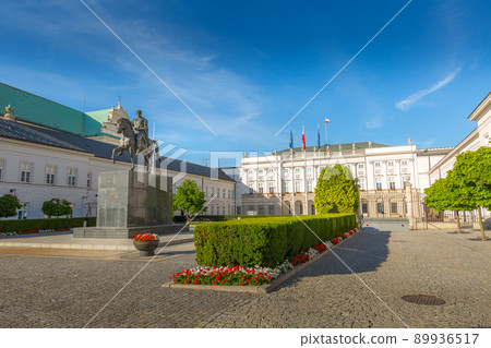 President Palace in Warsaw, Poland 89936517