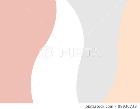 Background decoration material "Wave" Background decoration material "Wave" 89936739