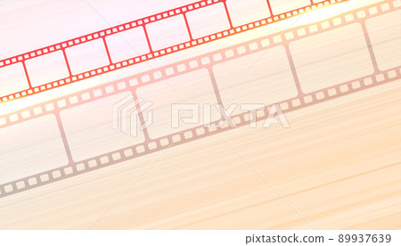 cinema film strip movie background vector illustration 89937639