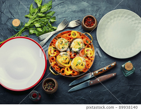 Delicious fish rolls 89938140