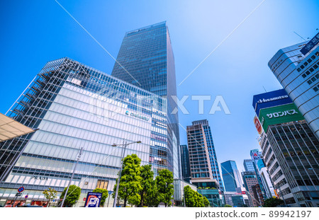 日本東京街景，俯瞰東京站（八重洲出口側），大丸東京店等 89942197