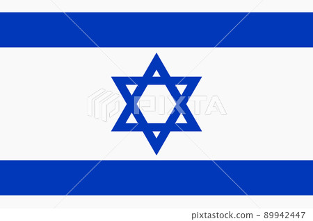 Israel flag background illustration stripes Star of David Israel flag background illustration stripes Star of David 89942447