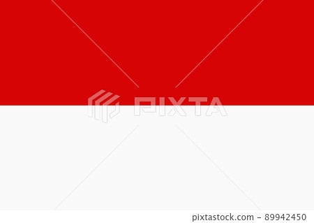 Indonesia flag background illustration red white stripes 89942450