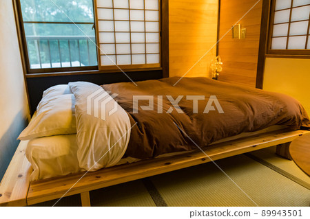 日式房間雙人床旅館 89943501