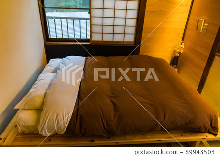 Japanese-style room double bed inn 89943503