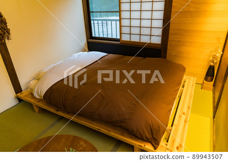 日式房間雙人床旅館 89943507
