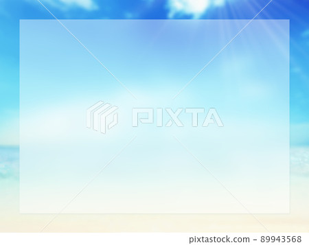 Background that imaged the sky and the sea Background that imaged the sky and the sea 89943568
