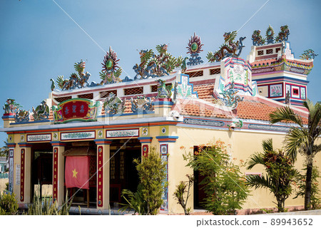An ancient temple on Ly Son Island, Quang Ngai Province, Vietnam 89943652