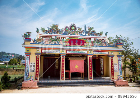 An ancient temple on Ly Son Island, Quang Ngai Province, Vietnam An ancient temple on Ly Son Island, Quang Ngai Province, Vietnam 89943656