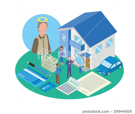 Image illustration of inheritance 89944009