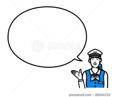 司機女人建議用講話泡泡 司機女人建議用講話泡泡 89944310