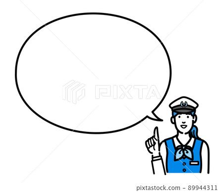司機女人建議用講話泡泡 司機女人建議用講話泡泡 89944311
