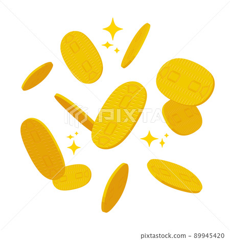 Vector illustration of Japanese New Year's accessory "Many Oval". Vector illustration of Japanese New Year's accessory "Many Oval". 89945420