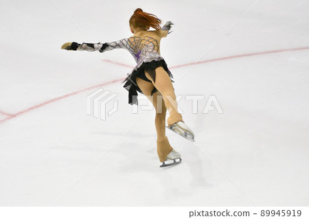 Girl figure skater Girl figure skater 89945919