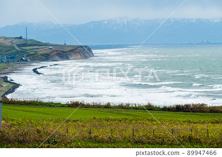 從日本海的Ororon線看到的日本海風景 從日本海的Ororon線看到的日本海風景 89947466