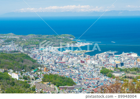 Otaru city view seen from Mt. Tengu 89948004
