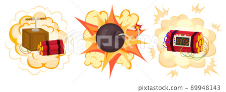 Dynamite Bomb Flat Set 89948143