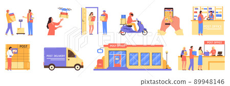 Post Office Delivery Set 89948146