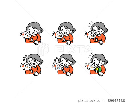 育兒面部表情變化 育兒面部表情變化 89948188