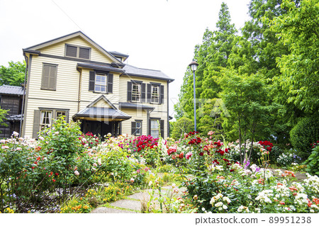 Western-style building of diplomats in Yamate, Naka-ku, Yokohama-shi, Kanagawa, full of exoticism Western-style building of diplomats in Yamate, Naka-ku, Yokohama-shi, Kanagawa, full of exoticism 89951238