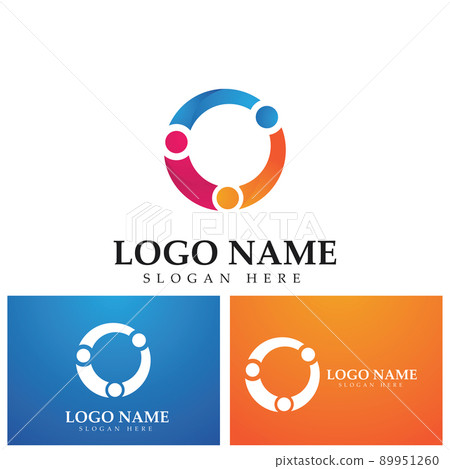 Community puzzle Logo template vector Community puzzle Logo template vector 89951260