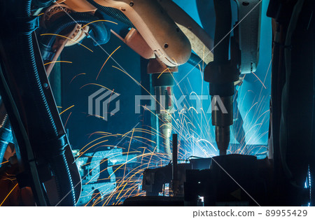 Robots welding team 89955429