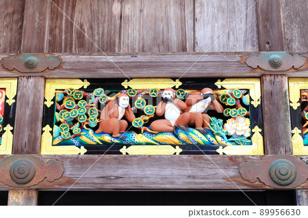 [Tochigi Prefecture] Three wise monkeys at Nikko Toshogu Shrine 89956630