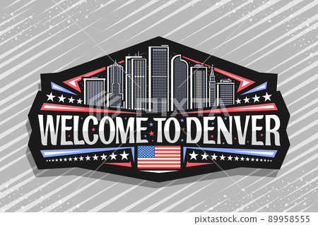Vector logo for Denver 89958555
