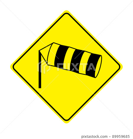 側風警告標誌 89959685