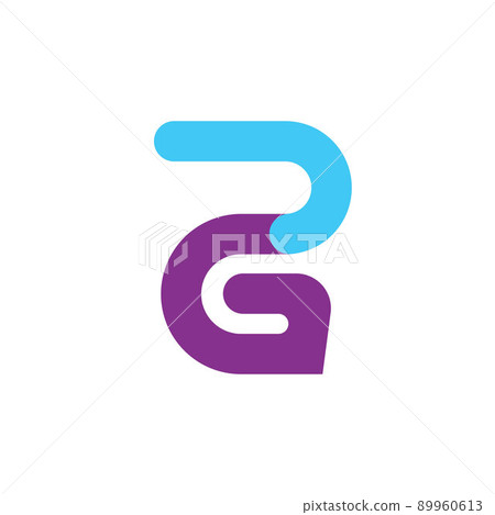 abstract PG letter vector icon concept design illustration abstract PG letter vector icon concept design illustration 89960613