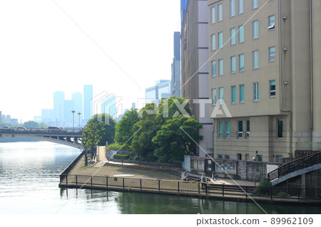 大阪市容中之島土佐堀河 大阪市容中之島土佐堀河 89962109