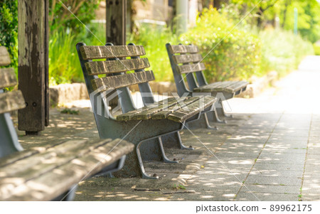 Bench break park Bench break park 89962175