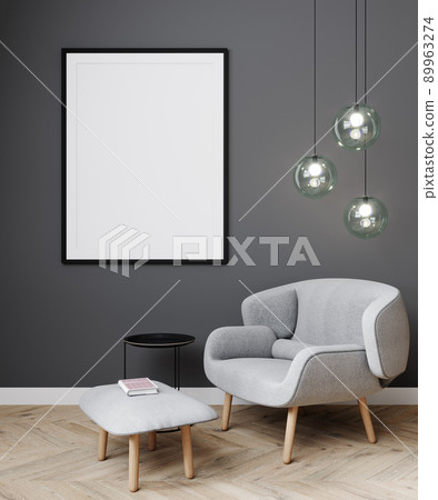 mock up poster frame in modern interior background, living room, Scandinavian style, 3D render, 3D illustration mock up poster frame in modern interior background, living room, Scandinavian style, 3D render, 3D illustration 89963274