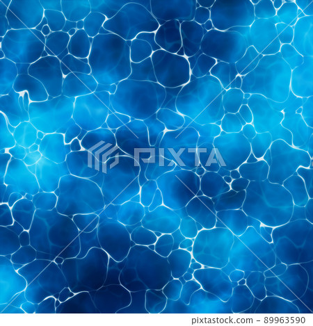 Rippled deep blue water Rippled deep blue water 89963590