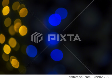 background blurred abstraction of colored lanterns and decorations 89964209