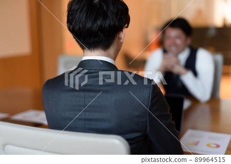 Business scene Threes Business scene Threes 89964515
