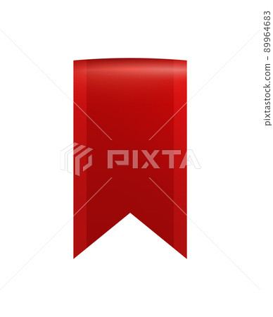 Red Ribbon Flag Composition 89964683