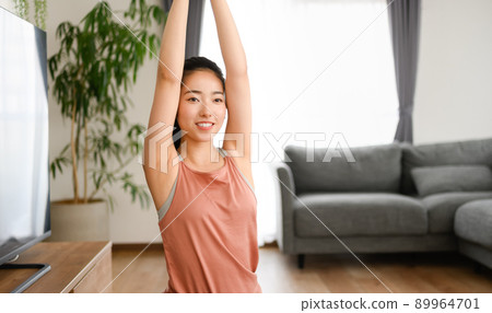 yoga, female, lady 89964701